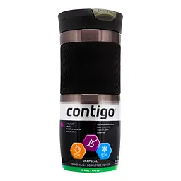 Термостакан Contigo, 470 мл, чорний хром (2095560) - мініатюра 2