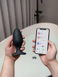 Анальна пробка Lovense Hush 2 L 15 см (чорний) - мініатюра 6