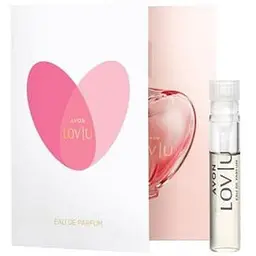 Листівка з пробним зразком Парфумної води Avon LOV U 0.6 мл
