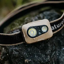 Ліхтар налобний Naturehike CNK2450ZM015, пісочний - мініатюра 8