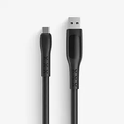 Кабель з дисплеем WSKEN Cable USB to Type-C 2A 1.2m Black - мініатюра 2
