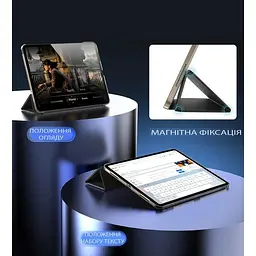 Чохол-книжка BeCover Tri Fold Hard для Apple iPad Pro 13" M4 2024 Black (711730) - мініатюра 2