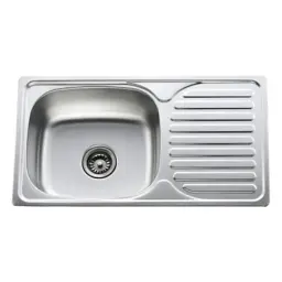 Мийка кухонна Kraft 7642 E Satin із сушаркою 760x420x180x0,8 мм Нержавіюча сталь 30412