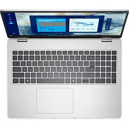 Ноутбук DELL 16'' Pro 16 PC16250, FHD+, Intel Core Ultra 5 235U (12 МБ кеш- пам’яті, до 4, 90 ГГц), 16 ГБ DDR5, 512 ГБ SSD, Intel, Win 11 Pro Silver - мініатюра 6