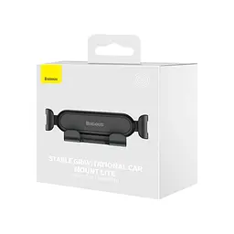 Універсальний автотримач Baseus Stable Gravitational Car Mount Lite (Air Outlet Version) (SUWX010001) - мініатюра 8