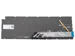 Клавіатура для DELL Inspiron 7591 5590 5591 5598 7590 5593 5584 7790 P90F P83F 7500 7501 5501 5502 (RU Black з підсвічуванням) - мініатюра 2