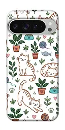 TPU чохол Demsky Cats pattern для Google Pixel 9 Pro XL