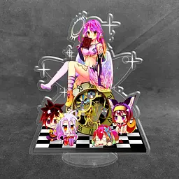 Акрилова колекційна фігурка Аніме: No Game No Life Немає гри немає життя 15 см