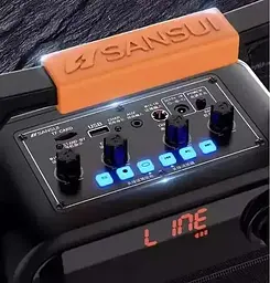Bluetooth колонка XPRO Sansui SS7-06 8 дюймів (42618-SS7-06_3653) - мініатюра 2