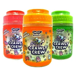Кислі цукерки Sweet Bandit Crawly Crew Sour Candies 70g Апельсин - мініатюра 2