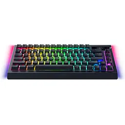 Клавіатура Razer BlackWidow V4 PRO Orange Switch Wireless/Bluetooth/USB UA Black (RZ03-05130100-R3M1) - мініатюра 2