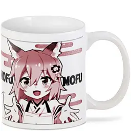 Кухоль GeekLand Дбайлива 800-річна дружина The Helpful Fox Senko-san Сенко 800 з Хвостиком FSS 02.06 330 мл різнобарвний - мініатюра 3