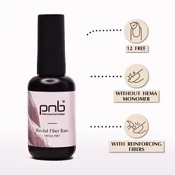 База файбер PNВ Revital Fiber Base Porcelain Pink 17 мл - мініатюра 5