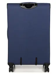 Валіза велика L тканинна з розширенням Airtex 828 78×48×34см 113л Темно-синій - мініатюра 4