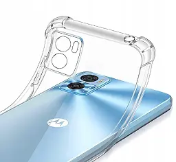 Панель BeCover Anti-Shock для Motorola Moto E22/E22i Clear (709321) - мініатюра 5
