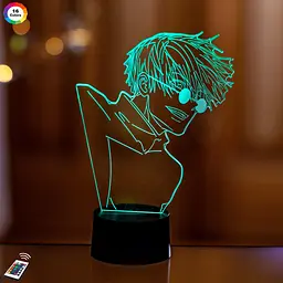 Нічник-світильник 3D Годжо Сатору 2 3DTOYSLAMP 26х16 см osv0001573