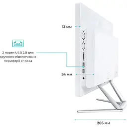 Моноблок Artline 21.5` Business F27 White (F27v15w) [178250] - мініатюра 5