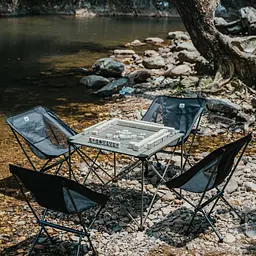 Складаний стіл Naturehike CNK2450JJ013, L, алюміній, сірий - мініатюра 8