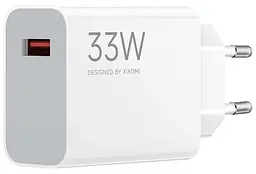 Зарядное устройство - адаптер - блок Xiaomi Mi 33W USB (MDY-16-EF) EU вилка