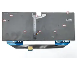 Клавіатура для Huawei MateBook X Pro W19C W19B W29C MACH-W19 (RU Black з підсвічуванням) Оригінал - мініатюра 2