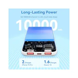Батарея універсальна Vention 10000 mAh 22.5W Black LED Display Type (FHKB0) - мініатюра 8
