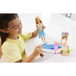 Ігровий набір Barbie Ванна кімната (GJN32) - мініатюра 3