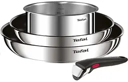 Набір посуду Ingenio Cook Eat, 4предмети, нержавіюча сталь, бакеліт, сталевий Tefal kuh0016920