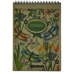 Блокнот Buromax spiral top, А5, 80sheets, KRAFT, white, perforation,assorted (BM.2473) - мініатюра 2