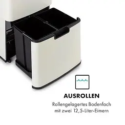 Бак для сміття Klarstein Royal Trash Rose Gold (10035364) - мініатюра 5