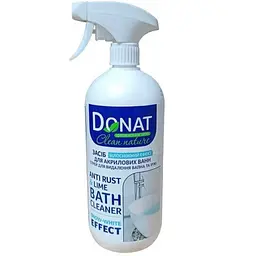 Засіб для миття акрилових ванн DONAT 1л тригер Clean Nature