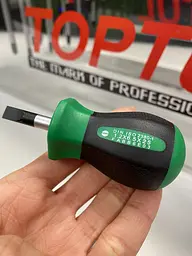 Викрутка мінішліцьова TOPTUL 6.5x25 мм FABB6E03 - мініатюра 2