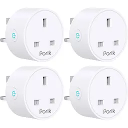 Wi-Fi розетка Porik Mini Smart Plug працює з Alexa Google Home з дистанційним керуванням