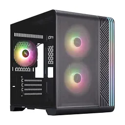 Корпус для ПК 1stPlayer VT5-BK-3F7 Black (VT5-BK-3F7)