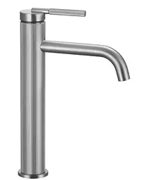 Змішувач для умивальника Rea Argon високий nickel brushed REA-B6450