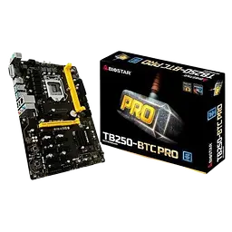 Материнська плата Biostar TB250-BTC PRO 1151v1 (TB250-BTC PRO) Б/В