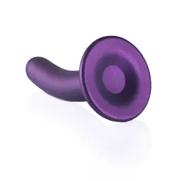 Фалоімітатор Ouch! Smooth G-Spot Dildo 6'' 14.5 см (фіолетовий) - мініатюра 4
