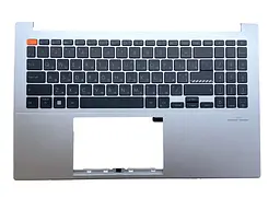 Топкейс ноутбука / верхня панель та клавіатура для ноутбука Asus Vivobook S K5504VA, K5504VAB, K5504VN (90NB0ZK3-R31UA0) Оригінал від Asus, Верхня панель клавіатури