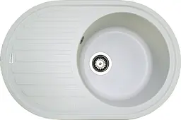 Кухонна мийка Adamant Ellipsis 765x495x200 білий 000008398, Білий