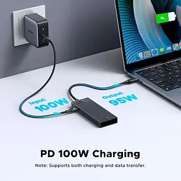 USB-Хаб Ugreen USB-хаб CM806 5-in-1 Port Black (55334) - мініатюра 2