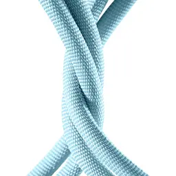 Кабель Baseus Crystal Shine Series Fast Charging Cable USB to Lightning 2.4A 1.2m CAJY001103 Blue - мініатюра 4