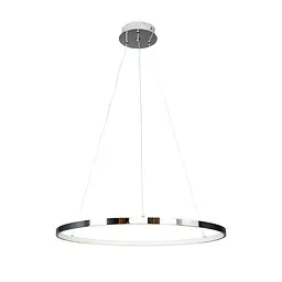 Люстра стельова LED Levistella 7529832-1 CHROME LED (600), 40W, три режими світла, метал, сучасний стиль