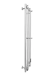 Електрична рушникосушка Mario e-Inox Соле 1170x250 TR 2.0 K 2.13.046354.P, Хром, універсальне (коннектор), Електронний - мініатюра 3