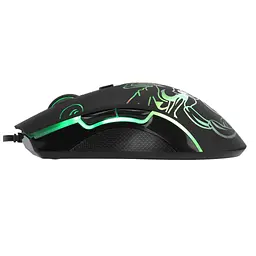Мишка Marvo M209 LED USB Black (M209) - мініатюра 4