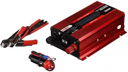 Автоінвертор-перетворювач напруги з LCD-екраном UKC 12 V-220 V 500 W KC-500D - мініатюра 2