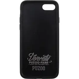 Чохол-накладка PUZOO TPU+TPU with stitchwork craft Ballon Dog iPhone 7/8/SE 2020 Gray - мініатюра 6