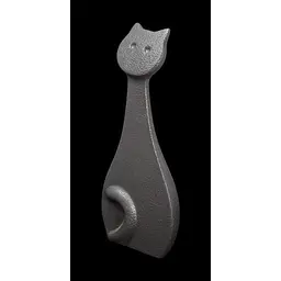 Статуетка Linea Sette Ceramiche N700/B Кіт 34 см, темно-сіра - мініатюра 2
