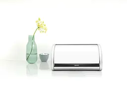 Хлібниця Brabantia Roll Top Bread Bin, 31,6 x26,5х17,3 см, сріблястий (339585) - мініатюра 3