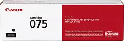 Canon Картридж Canon 075 MF664Cdw/MF667Cdw/LBP646Cdw/LBP647Cdw Black (1400 стор.)