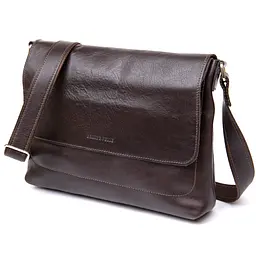 Чоловіча шкіряна сумка GRANDE PELLE 30х23х6 см sum0015573