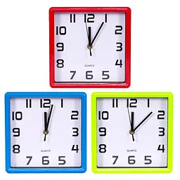 Настінний годинник Х2-31 Квадрат 20*20*4 см - мініатюра 2